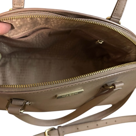 kate spade Dusty Mauve Blush Satchel Crossbody with Removable Strap - Picture 11 of 12